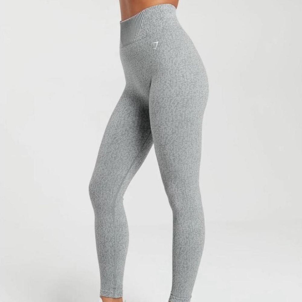 Gray Gymshark Seamless Leggings